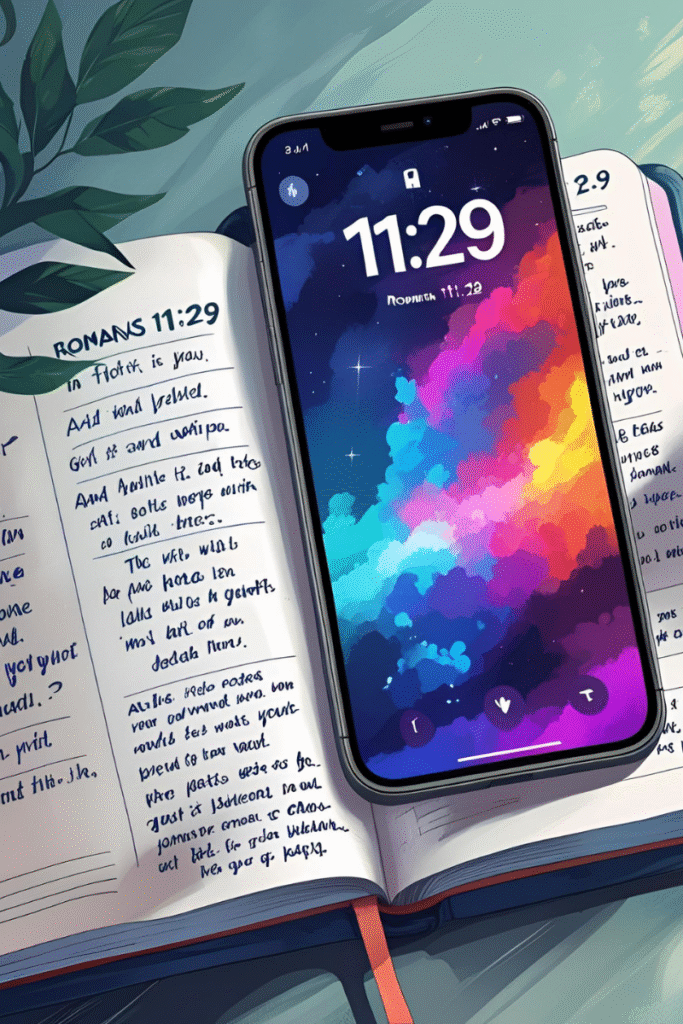 Romans 11:29 reminding readers that God’s calling and gift still remain.
